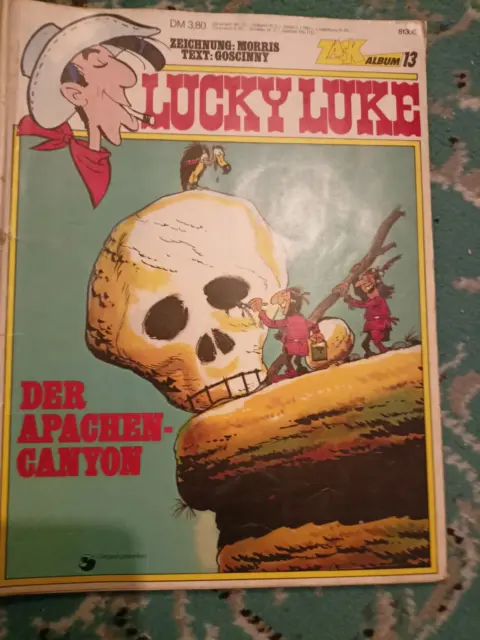 Zack Album Nr. 13; Lucky Luke; Der Apachen-Canyon