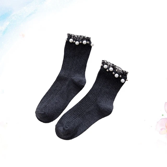 Calzini da donna carini calzini equipaggio con design scarpe calzini comode