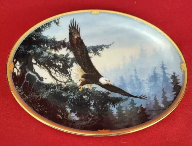 Bradford Exchange Plate #1282 A Persis Clayton Weirs -Soaring to Greater Heights