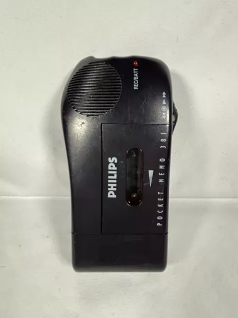 Philips Pocket Memo 381 Dictaphone Voice Recorder Fully Working