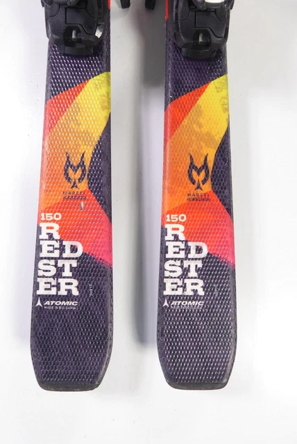 ATOMIC Redster M.Hirscher Jugend-Ski Länge 150cm (1,50m) inkl. Bindung! #924 2