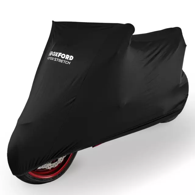 Oxford Protex Premium Stretch Motorcycle Cover Indoor Motorbike Dust Small New