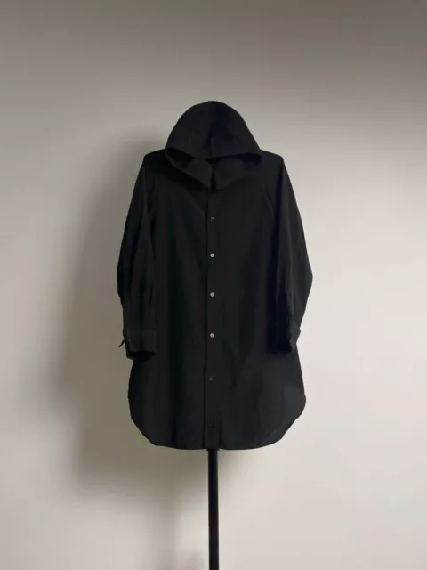 Yohji Yamamoto Regulation Archive Long Shirt With Hood