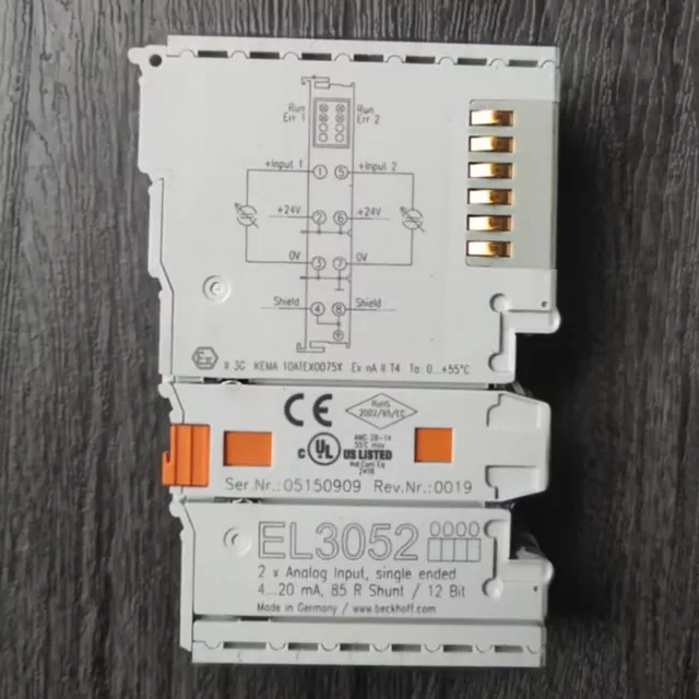 1PC Used For Beckhoff controller module EL3052 Free Shipping#QW