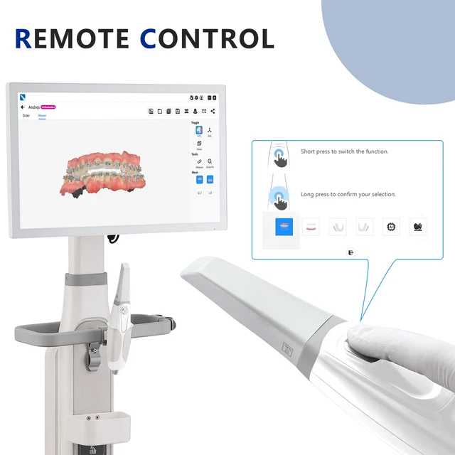 DENTAL INTRA-ORAL 3D Scanner CAD/CAM Scanning Machine with Software ...