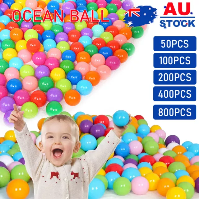 Ocean Balls Ball Pit Kids Baby Play Tent Plastic Soft Toy Colourful Playpen Fun