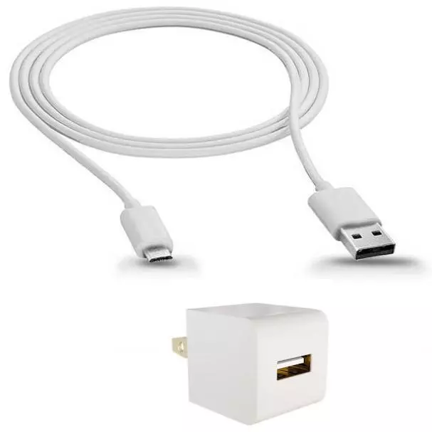 HOME CHARGER MICRO USB CABLE POWER ADAPTER CORD WALL for PHONES & TABLETS