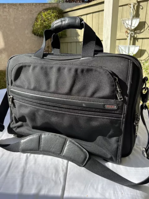 Tumi 22121D4 Carry-On Travel Suitcase Ballistic Expandable Weekender Duffle Bag