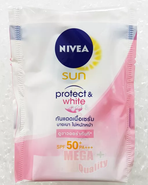NIVEA Sun Protect and White Instant White + Smooth SPF50+ PA+++ UVA1,2 UVB 7ml.