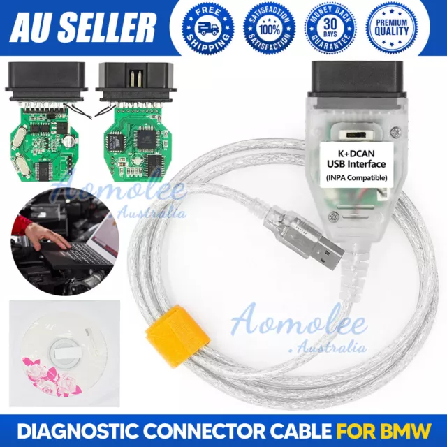 Diagnostic Connector Cable Suitable For BMW INPA K+DCAN USB Interface