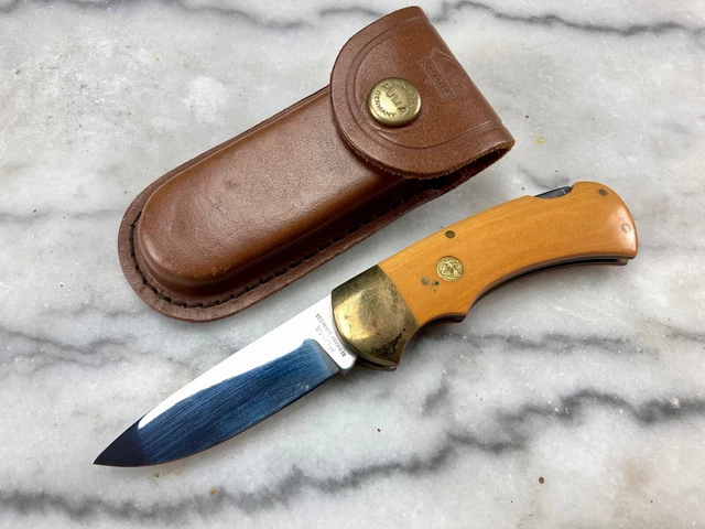 ANCIEN COUTEAU PUMA 4 STARS #715 SOLINGEN  vintage knife