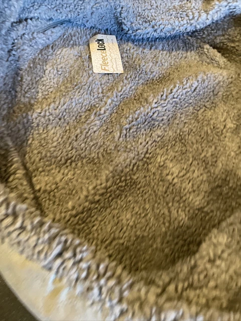 Orvis FLEECE wraparound COVER ONLY dog bed Small Gunmetal NEW 2