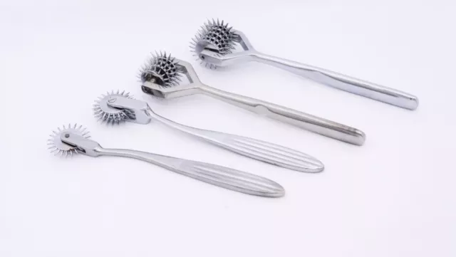 Neuf 4pcs De Wartenberg Testeur Broche Roue Médical Fétiche Haut Qualité