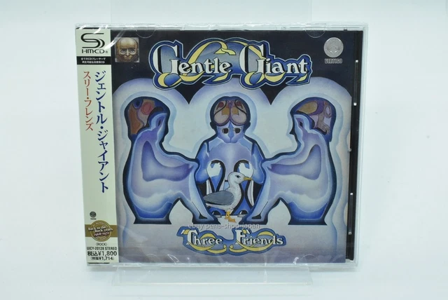 GENTLE GIANT – Three Piece Suite (Japan Blu Ray + CD, 2017) NEW