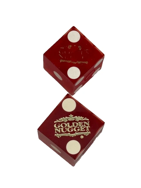 vintage】GOLDEN NUGGET RED VINTAGE GOLDEN NUGGET Las Vegas Casino