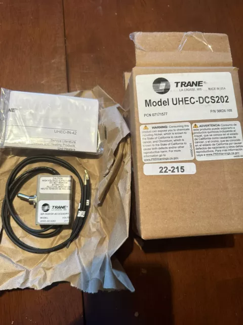 TRANE - UHEC-DCS202 - 56624-168 - MANUAL SAFETY TOGGLE SWITCH - (NEW in BOX)