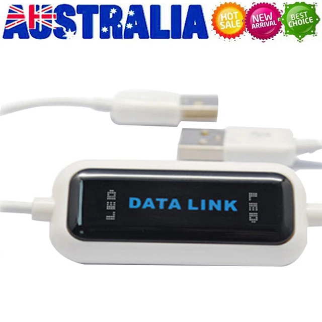 USB 2.0 PC To PC Laptop Data File High Speed 1GBps Transfer Cable Adapter Cable