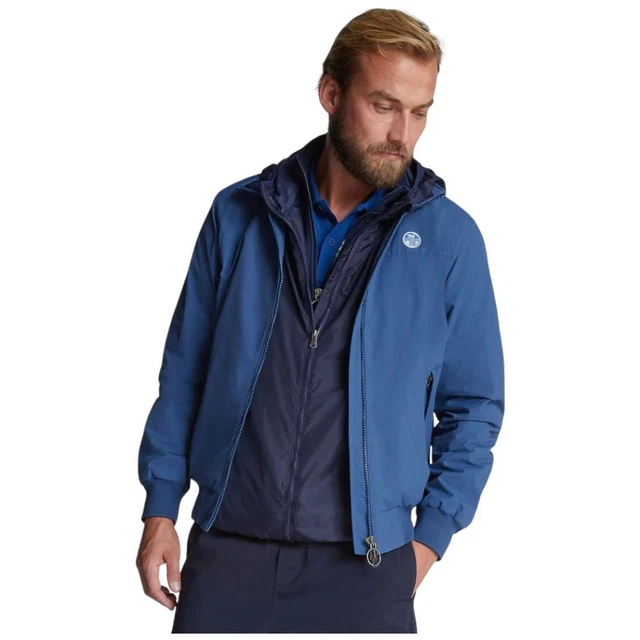 North Sails giubbino Sailor Slim denim 603100 giacca estiva -50% Offerta