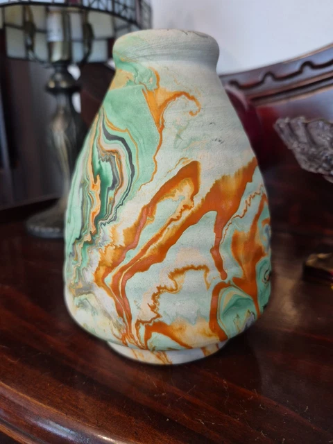 NEMADJI POTTERY USA アンティーク花瓶 ネマジ Vintage Nemadji Pottery Vase - Etsy
