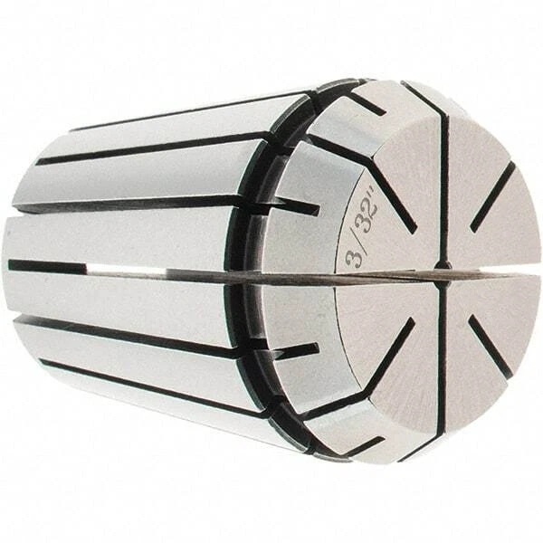 Accupro 3/32" ER32 ER Collet 0.01mm TIR, 40mm OAL, 33mm Overall Diam