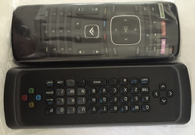 New Vizio QWERTY keyboard Remote for SV422XVT SV472XVT VF552XVT M3D470KD E472VL