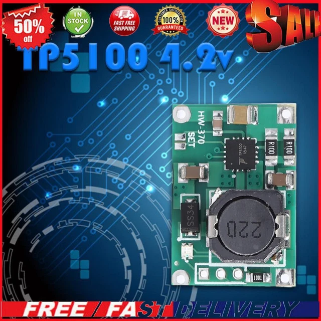 TP5100 2A Charging Board Power Module Single Dual Battery Charging Management