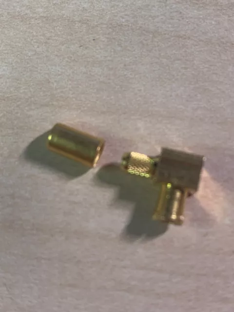 Cannon/Sealectro 051-928-9029-T90 RA MCX Connectors RG174 RG188 RG316 Lot of 5ea
