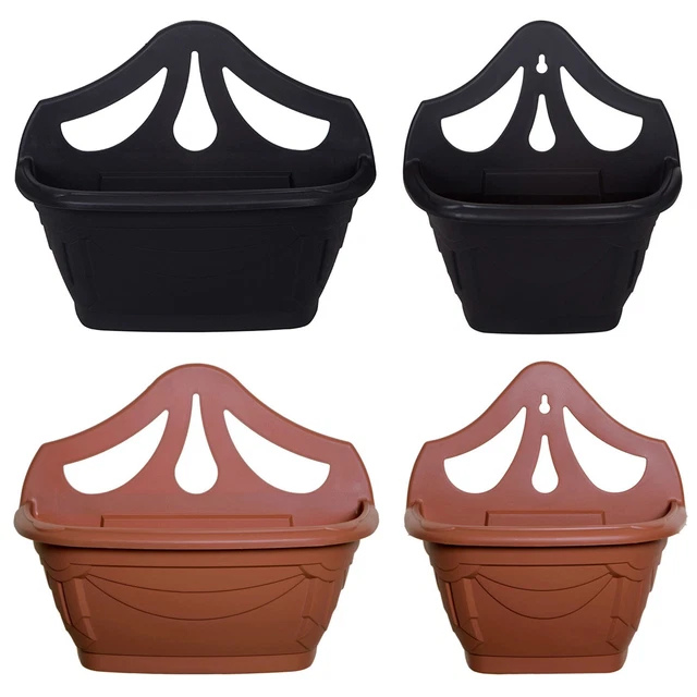 Supporto Murale per Vaso di Fiori 10cm Anello per Vasi da Fiori in Metallo con Viti Ganci per Fioriera per Tenere i Vasi da Fiori Supporto 6pz | Leroy Merlin