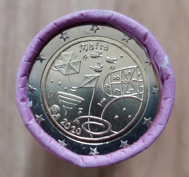 2 euro 1 roll Malta 2020 Children’s games