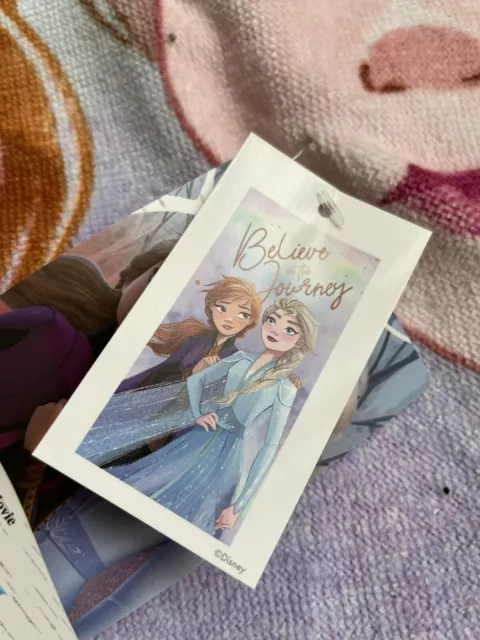 Primark Disney  „Frozen-Die Eiskönigin“  Anna & Elsa Strandtuch  Neu mit Etikett