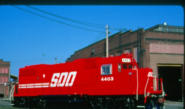 SOO 4403 GP-9u, Minneapolis/StPaul, MN, 07/89; Kodachrome Original