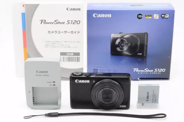 【 MINT In Box 】 Canon PowerShot S120 12.1MP Compact Digital Camera From...