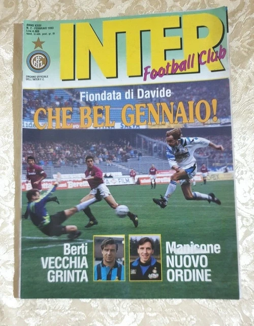 INTER FOOTBALL CLUB 5 1989 CON POSTER MORELLO [GS12] – IL NEGOZIO DI CICOS