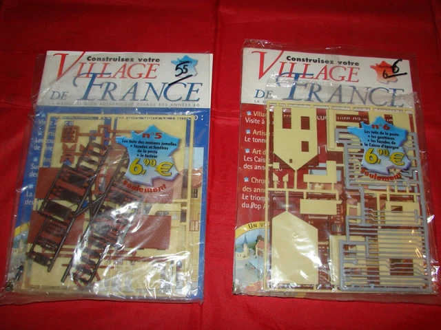 VILLAGE DE FRANCE HO MAQUETTE LE GARAGE TRAIN N° 16 17 18