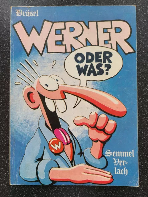 Werner - Oder Was? - Brösel - Semmel Verlach - Kult - Comic - Sammler