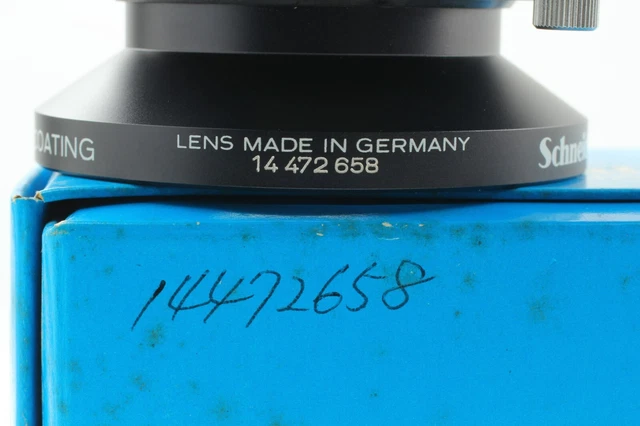 [ Mint en Boîte] Schneider Kreuznach Apo Symmar 210mm F/5.6 Verres Copal 1 Japon 9