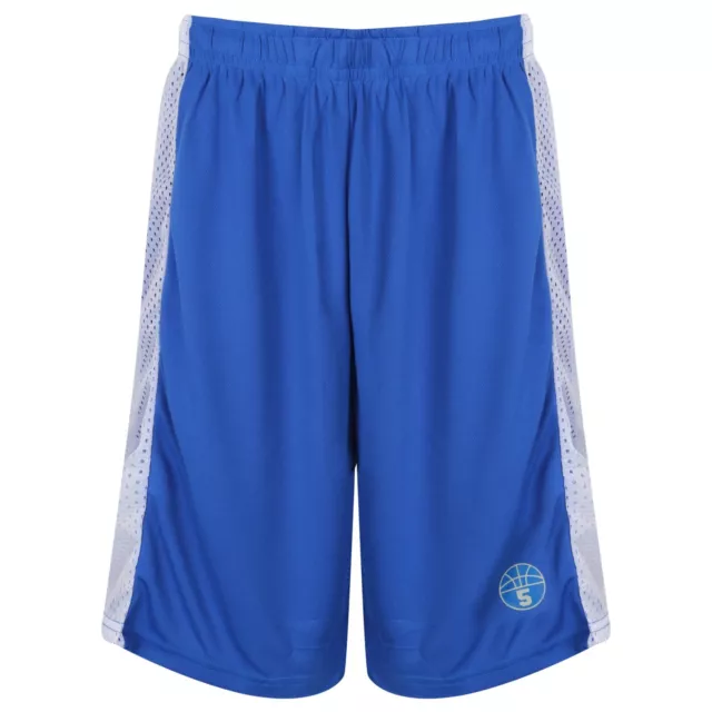 Basketball Shorts  Starting 5 Blue/White  - Reversible - Box RW