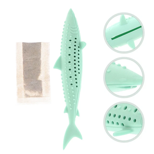 Catnip Chew Sticks Cat Biting Toy Catnip Fish Cleaning Toy Pet