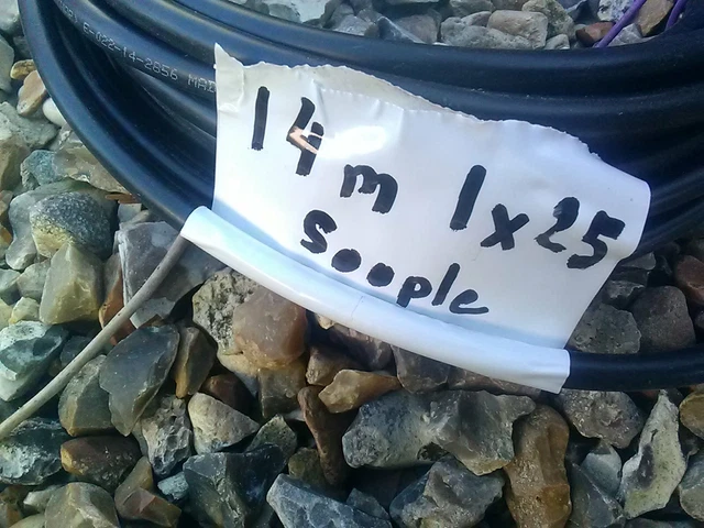 14m : fil / cable d alimentation HO7-VK 25 mm² souple ( bretelle disponible ) 3
