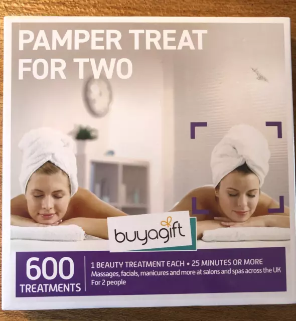 Buyagift .. Pamper Gift For Two .. Ideal For Birthday Or  Mothers Day Gift