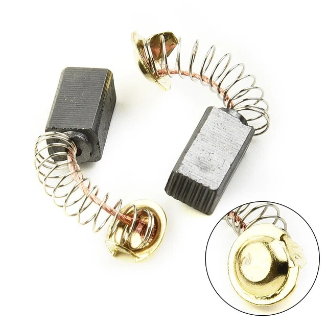 2 *6.5x7.5x12mm Carbon Brushes Replacement Of Brushe Repair Intermittent Motors