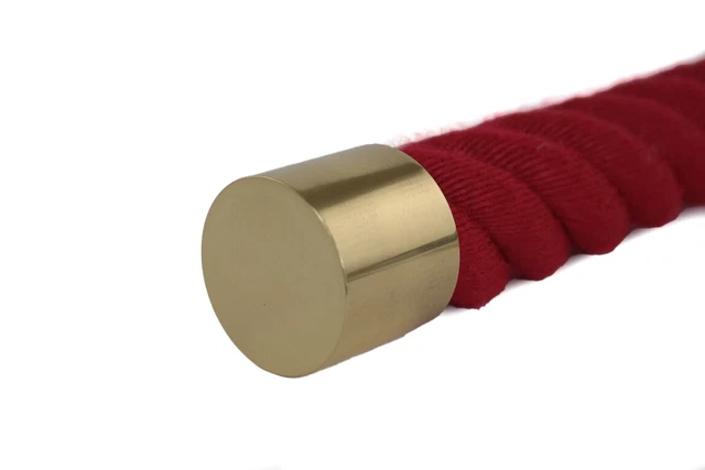 Seilendkappe Laiton Brillant Pour 40 MM Câble Corde Main Courante Treppenseil