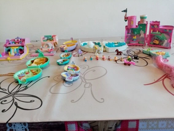 Lot Polly Pocket Annee 1990 En Tres Bon Etat Lot Polly Pocket Annee 1990 En Tres Bon Etat
