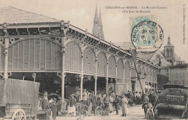 51 Chalons sur Marne le Marché Couverte One Day Market 69793