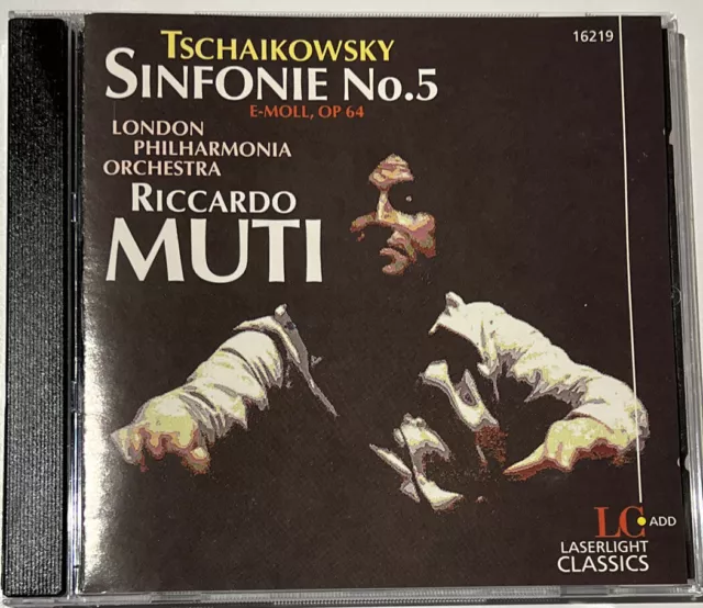 Peter Tschaikowsky Sinfonie No 5 London Philharmonic Orchestra Ricardo Muti CD