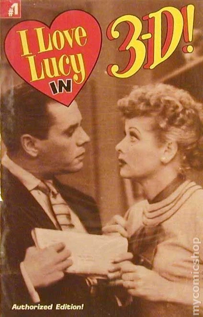 I Love Lucy in 3D #1 FN 1991 Stock Image