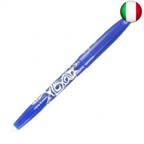 Pilot Frixion - Penna a sfera con inchiostro cancellabile, colore: nero