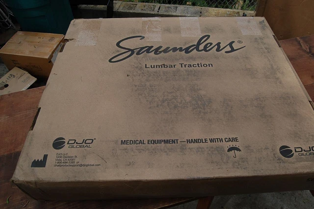 NEW Saunders Lumbar Back Traction Hometrac System Spine Health Device