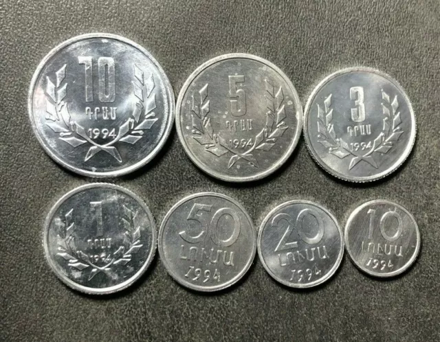Armenia Moneta Set - 7 Fior di Conio