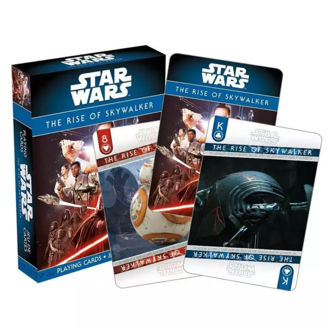 Excellent article pour les fans de cartes à jouer Star Wars Episode 9 sous licen